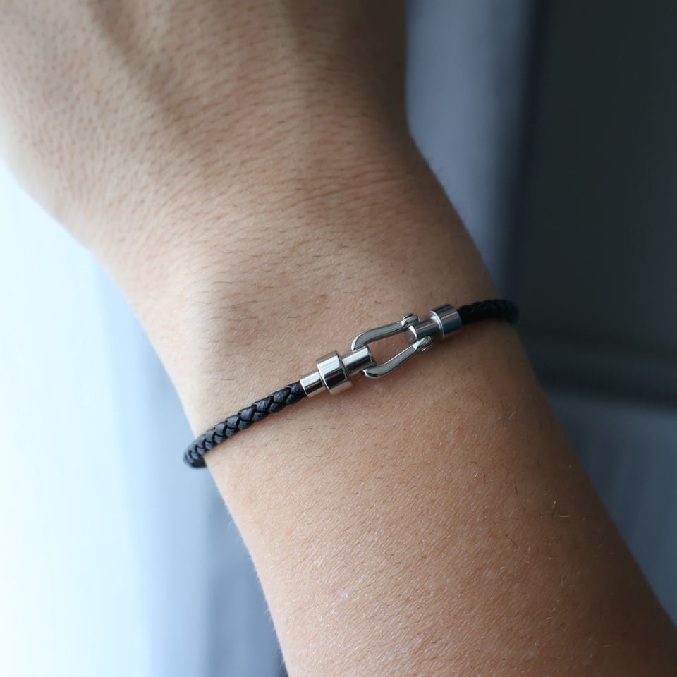 Forge Örgü Erkek Çelik Bileklik