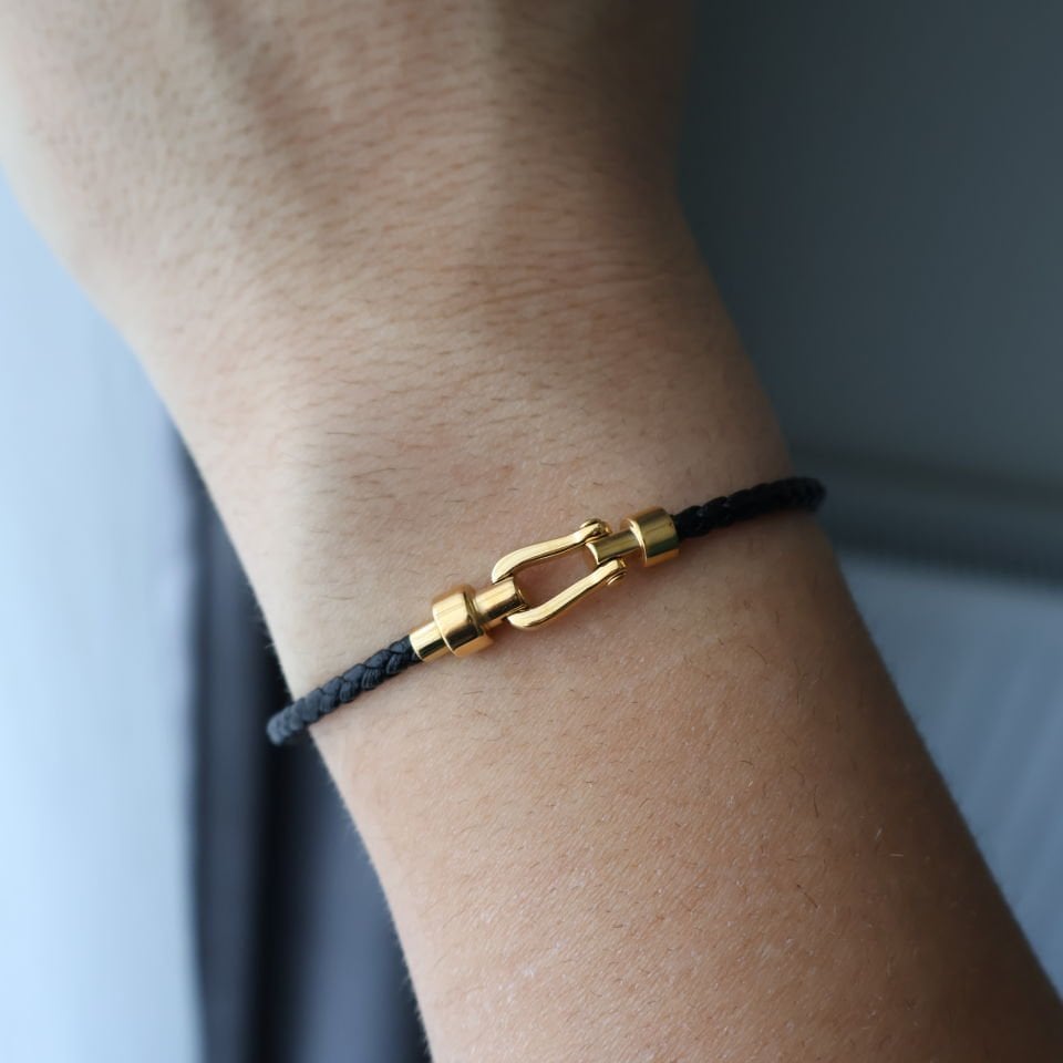 Forge Örgü Erkek Çelik Bileklik