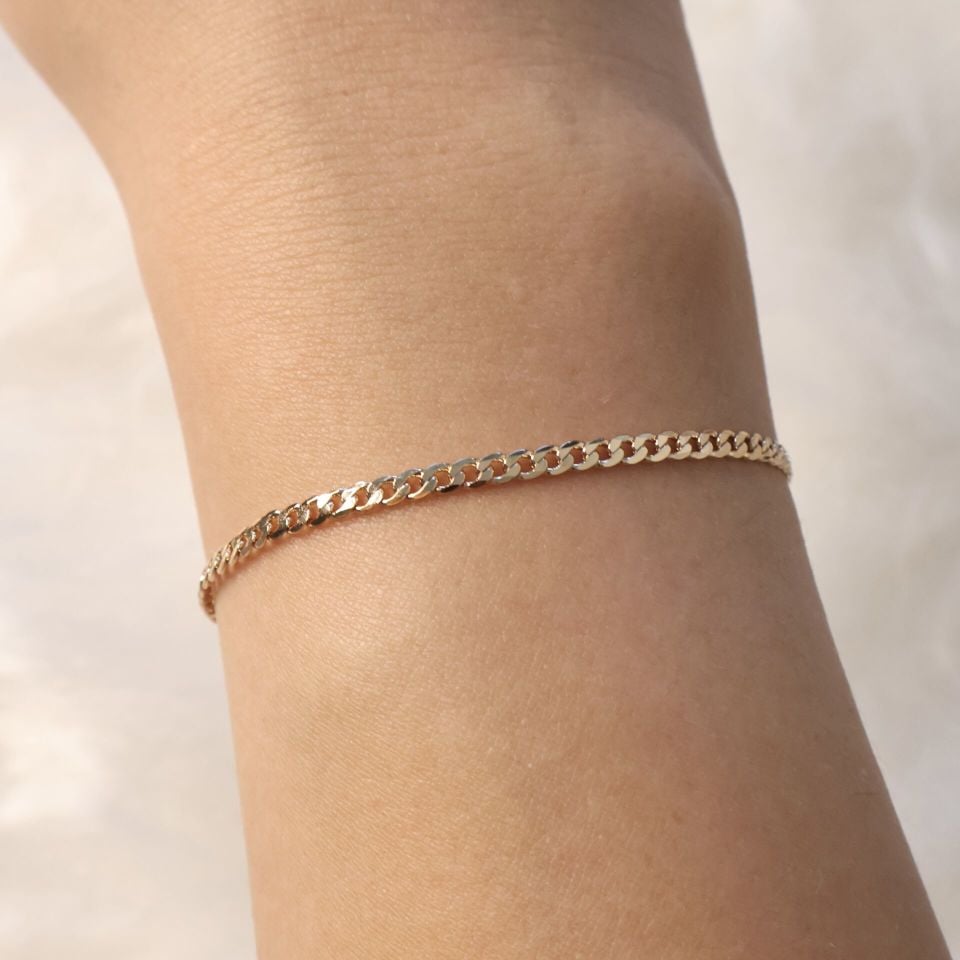 Klasik Zincir Bileklik Unisex