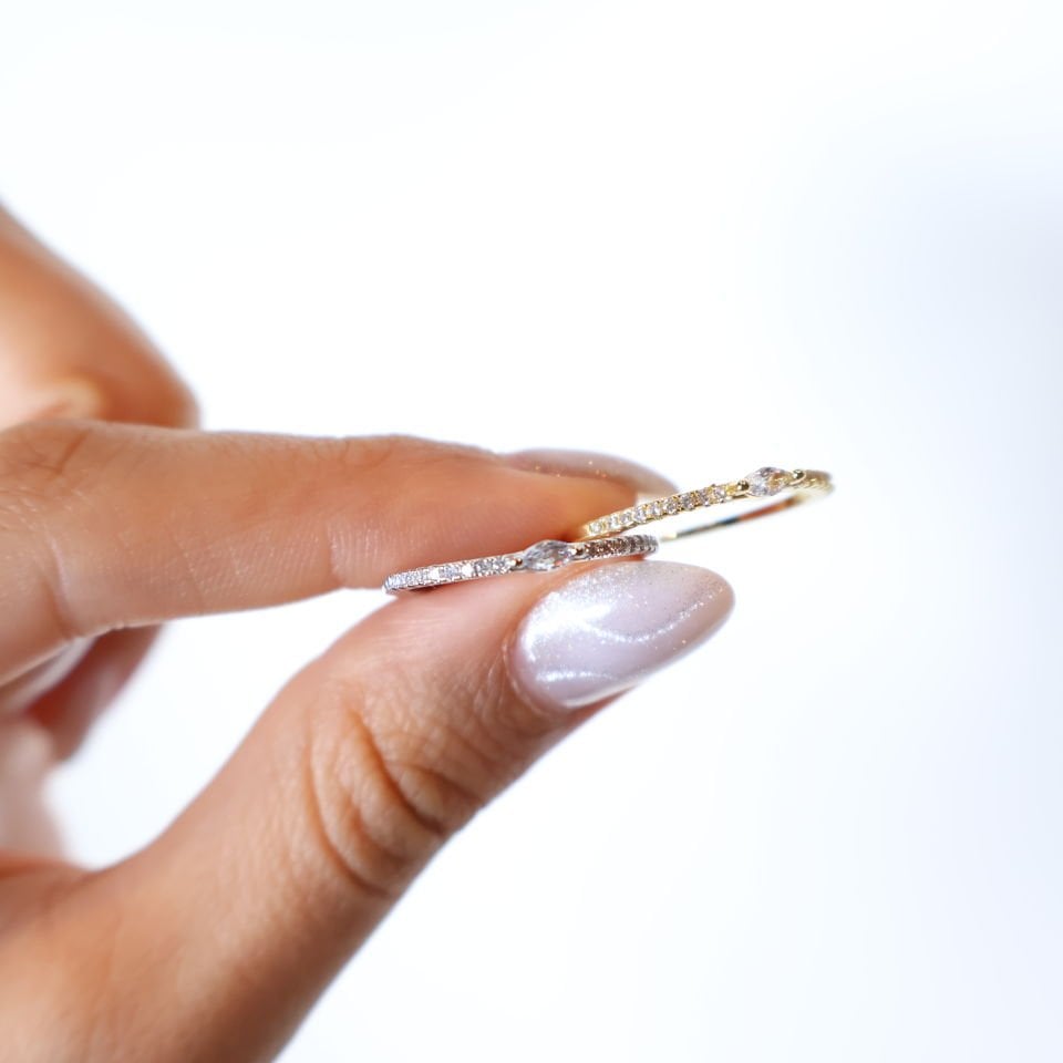 Peony Minimal Yüzük