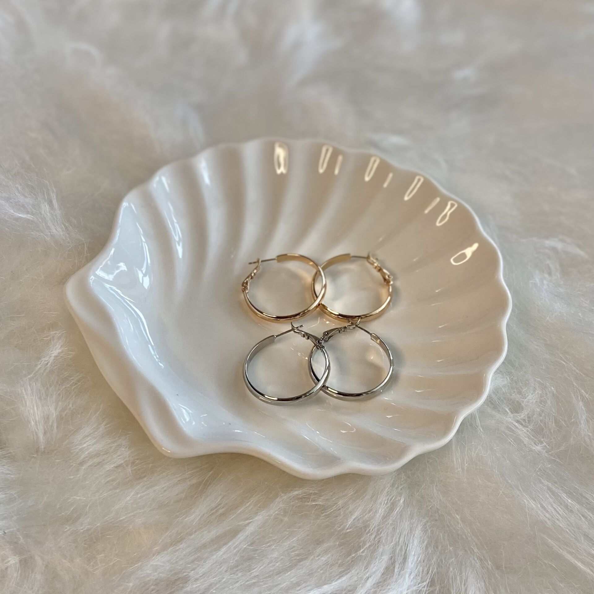 Klasik İnce Halka Küpe